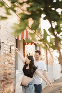 Elwood maternity photos urban