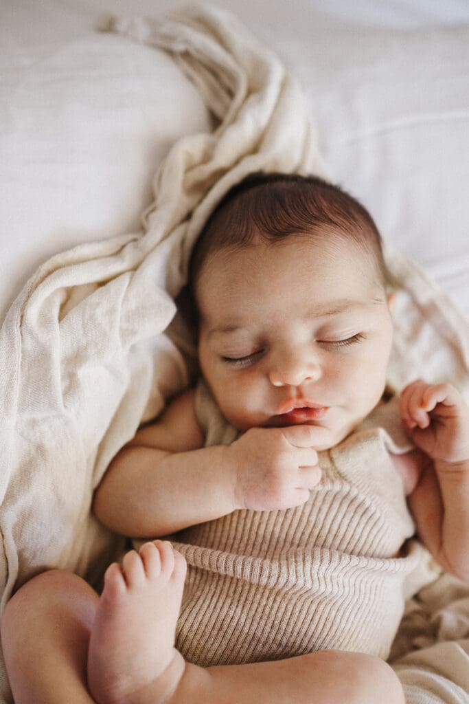 In-home newborn photographer in Melbourne