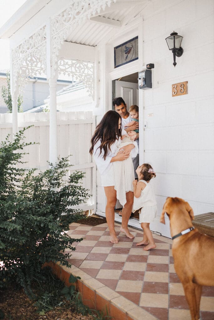 best in-home newborn photographer melbourne - white salt photography