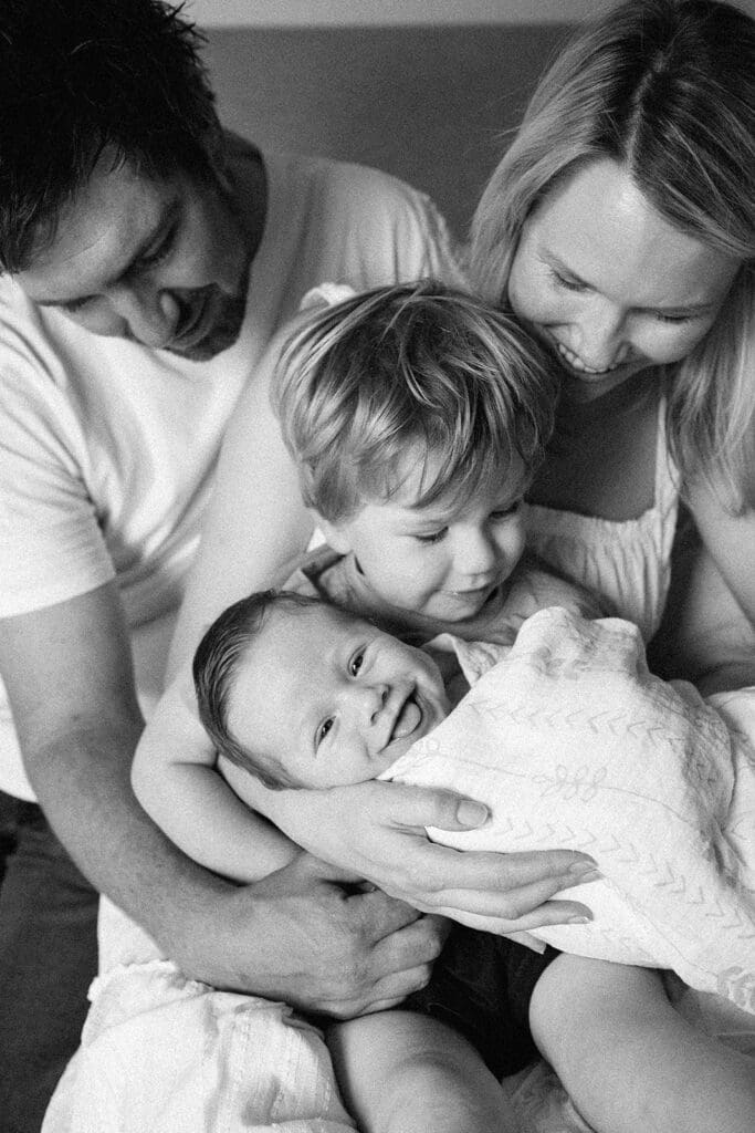family newborn photos