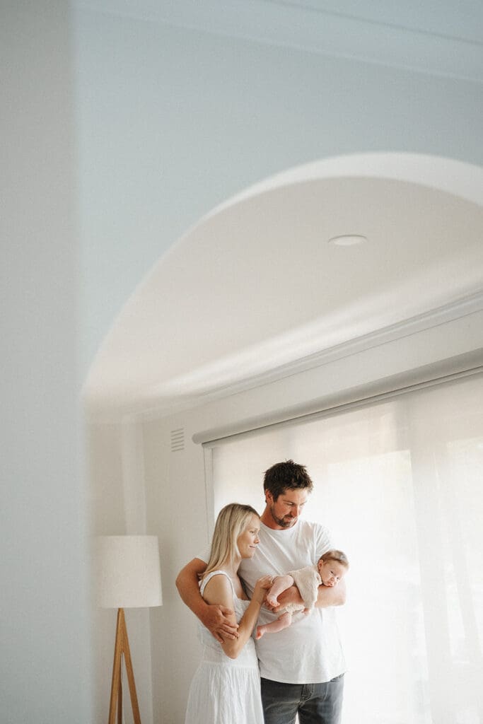In home baby photos